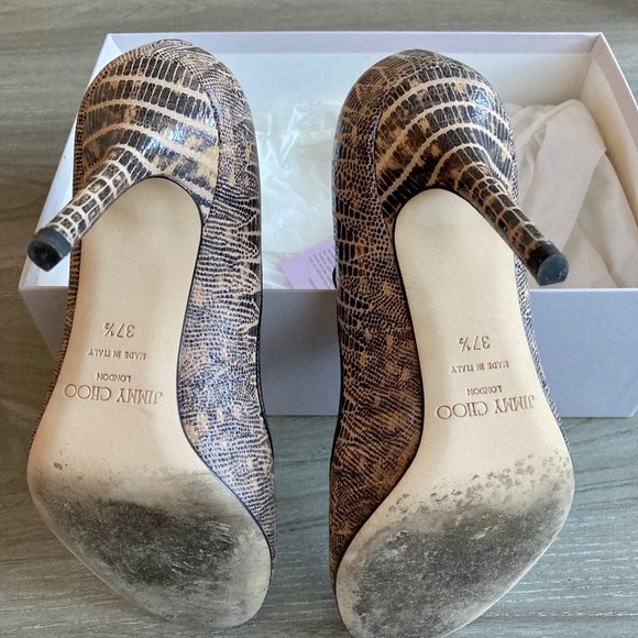 Jimmy Choo Taylor Heels, Size 37.5 (eu), 7 (us) - Picture 6 of 7